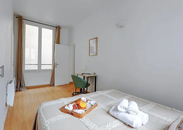 Bnbnova - 2br - Le Marais & Montorgueil Апартаменты Париж